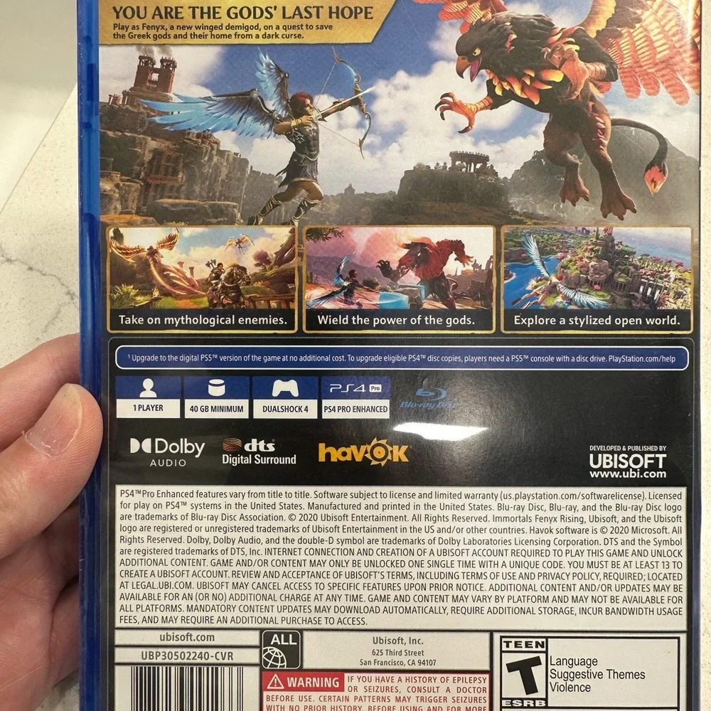 Immortals Fenyx Rising‎ PS4 Game